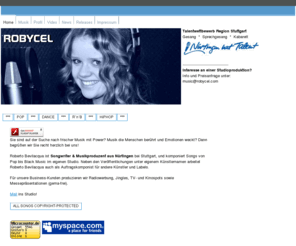 robycel.com: Musikproduzent & Songwriter
Musikproduzent aus Nürtingen bei Stuttgart