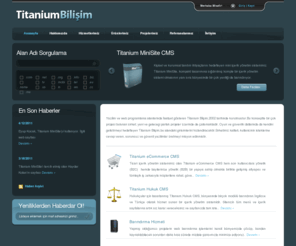 titaniumbilisim.org: Titanium Bilişim [Anasayfa]
Titanium Bilişim Hizmetleri.