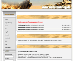 wuestenkrieg.com: www.wuestenkrieg.de
Wuestenkrieg.de Browsergame - Übernimm die Verantwortung über eine Oase und führe sie zu Ruhm und Reichtum.