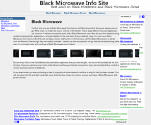 blackmicrowave.info: Black Microwave - Find the best deals online
Black Microwave, Black Microwaves, Black Microwave Ovens