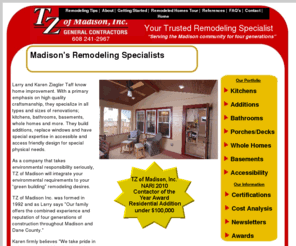 tzofmadison.com: TZ of Madison Home
TZ of Madison has been remodeling homes in the Madison area for four generations.