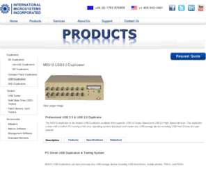 usbduplicators.org: USB Duplicators | SD Duplicator, USB Tester, CF Duplicator, USB Duplication
IMI-Test is a USB duplicator, USB duplication, and SD duplicator B2B provider, IMI-Test manufacturers USB testers, SD Duplicators and USB duplicators. Reliable USB duplicator, USB duplication and SD duplicators.