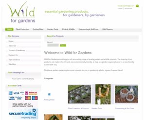 wildforgardens.co.uk: Wild for Gardens, garden tools, garden equipment, garden products
Wild for Gardens, Gardening Products by gardeners for gardeners,Garden Products, Garden tools, victorian garden cloches, wildlife boxes, ladybird boxes, bird boxes, bird feeders, planters, pots, organic gardening,