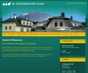 p-weissbacher.com: W. Weissbacher GmbH Spengler, Dachdeckerei, Isoliearbeiten, Tirol, Salzburg, Flachdach
P. Weißbacher GmbH – Ihr Fachbetrieb für Spengler-, Dachdecker- und Isolierarbeiten, sowie für Fassadenverkleidung 
jeder Art. Seit 1966 sind wir im Tiroler Raum, im benachbarten Südtirol, Bayern und im Salzburger Land tätig.