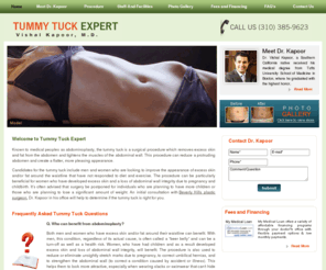 tummytuck-expert.com: Tummy Tuck Beverly Hills Tummy Tuck - Abdominoplasty Los Angeles
Tummy Tuck Beverly Hills Tummy Tuck - Abdominoplasty Los Angeles Plastic Surgeon Dr Vishal Kapoor specializes in abdominal surgery for men and women in Beverly Hills & Los Angeles.