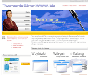 tworzeniestronwww.biz: Tworzenie stron WWW,strony internetowe,witryny internetowe,WWW, strony, kreacja, szablony WWW, tanie strony,grafika internetowa,layout,webmastering
Tworzenie stron WWW dla firm. Tworzymy grafikę, CMS, strony WWW. Oferujemy hosting stron i witryn. Szablony stron.