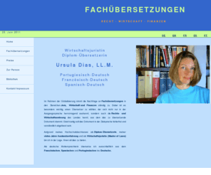 ursuladias.com: Index
Algarve-Translations - Ursula Dias Paixão ist Dipl.-Übersetzerin für Portugiesisch, Französisch und Spanisch an der Algarve