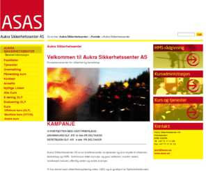 asas.as: www.asas.as - Aukra Sikkerhetssenter
 