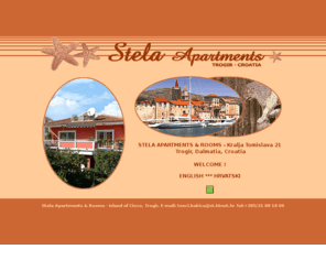 bakica.com: STELA Apartments & rooms - Trogir - Dalmatia - Croatia
STELLA Apartments & rooms - Trogir - Dalmatia - Croatia
