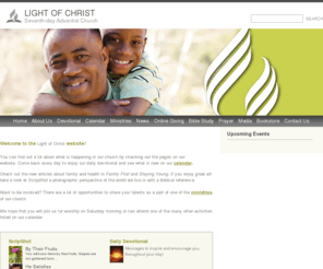 lightofchristadventist.org: Home
Light of Christ Seventh-day Adventist Church, a Seventh-day Adventist church in Plymouth, MN. Looking for a church to join? Visit your local Seventh-day Adventist church in Plymouth, MN and see how you and your family fit in to the Christian community provided by this SDA church.