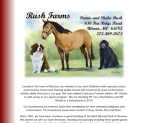 rushfarms.com: Rush Farms - Ulman, Missouri
