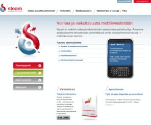 steamcommunications.mobi: Etusivu | Steam Communications
Steam Communications