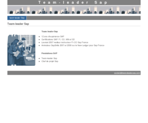 team-leader-erp.com: Team-Leader Sap
team-leader Sap