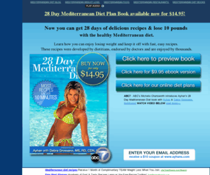 28daymediterraneandiet.com: Mediterranean Diet Recipes, Diet Plan, Mediterranean Greek Foods, Healthy Dieting
Mediterranean lifestyle Guide, Mediterranean diet plan, Mediterranean diet recipes benefits, Mediterranean diet food.