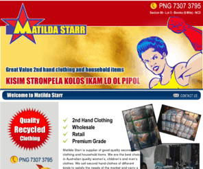 matildastar.com: Matilda Starr
Great value second hand clothing and household items