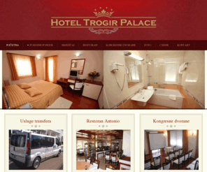 trogir-palace.com: Hotel Trogir Palace
Najluksuzniji hotel u srcu Trogira sa 36 luksuzno opremljenih apartmana kategorije: comfort, superior, de lux i vip.