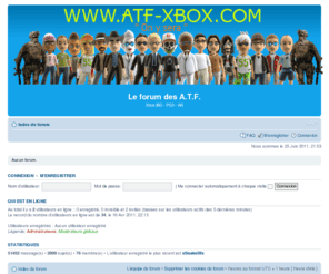 atf-xbox.com: Le forum des A.T.F. • Page d’index
