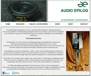 audioepilog.hr: Audioepilog - Handmade loudspeakers
