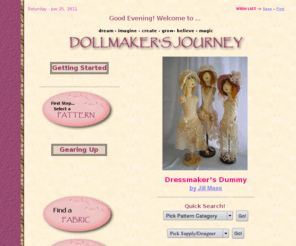 dollmakersjourney.net: Cloth Dolls - Doll Patterns and Supplies - Dollmaker's Journey
Cloth Doll Patterns and Supplies - Dollmakers Journey