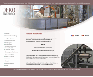 oekoenergieag.com: OEKO Energie & Patente AG
