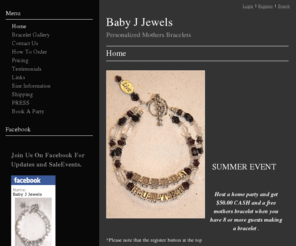 babyjjewels.com: baby j jewels
We create and sell hand made personalized mommy bracelets