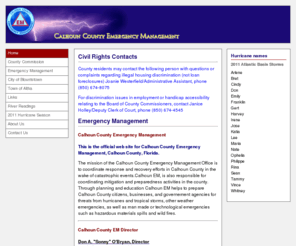 calhounflorida.org: Calhoun County Emergency Management - Home
