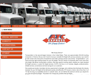freightnj.com: Freight NJ
ATC Express is yor # choice for for NJ Freight