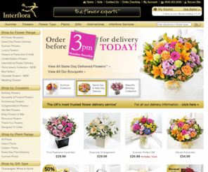 inteflora.co.uk: Flowers & Flower Delivery, Send Flowers Online From Interflora
Send beautiful fresh cut flowers with Interflora. Hand-tied bouquets available same day and delivered to the door by one of our expert local florists...