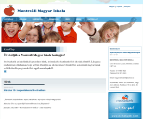 montreali-magyar-iskola.com: Montreáli Magyar Iskola
Montreáli Magyar Iskola