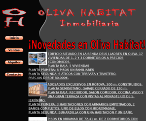 olivahabitat.com: Oliva Habitat - Tu inmobiliaria en Oliva, Gandía, Oliva Nova, La Safor - Venta, alquiler, promociones
