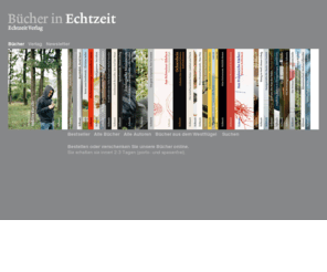 echtzeit.ch: Echtzeit Verlag: Bücher zur Schweiz - Startseite
Der Echtzeit Verlag publiziert journalistische Bücher, eher der Aktualität als der Ewigkeit verpflichtet. Bücher aus Gesellschaft, Politik, Kultur, Wirtschaft - mal sachlich, mal persönlich, immer anregend.