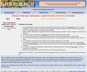 playsettlersonline.org: Play Settlers Online Ladder
