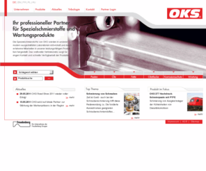 especialistas-en-lubricacion.com: OKS Spezialschmierstoffe GmbH - Home
OKS Spezialschmierstoffe GmbH, der professionelle Partner für Entwicklung, Produktion und Vertrieb von Spezialschmierstoffen und chemo-technischen Wartungsprodukten bietet tribologische Lösungen für die Industrie