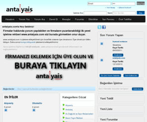 antalyais.com: Antalya İş Hayatı
Antalya İş Dünyası