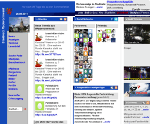 inrade.de: Radevormwald - Stadtnetz News
Neues aus dem Sport, Freizeit, Kultur und aus dem Rathaus.