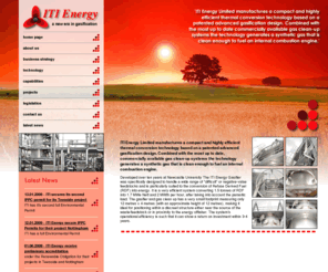 iti-energy.com: ITI Energy
ITI Energy Limited manufactures a compact and highly efficient thermal conversion technology based on a patented advanced gasification design.