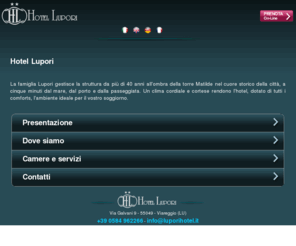 luporihotel.it: Hotel Lupori Viareggio - Hotel Viareggio 2 stelle - Last minute Viareggio Versilia
La famiglia Lupori gestisce la struttura da più di 40 anni all'ombra della torre Matilde nel cuore storico della città, a cinque minuti dal mare, dal porto e dalla passeggiata. Un clima cordiale e cortese rendono l'hotel, dotato di tutti i comforts, l'ambiente ideale per il vostro soggiorno.