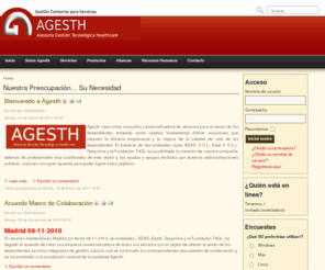 agesth.es: Nuestra Preocupación... Su Necesidad
Agesth - La empresa de asesoría y comercialización del sector socio sanitario y asistencial