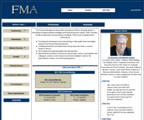 fma.org: Financial Management Association International
