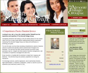 almontefallagogroup.com: The Almonte Fallago Group, Ltd.
Almonte Fallago Group - Dental Practice Transition Specialists in Rhode Island, Massachusetts and Connecticut