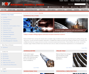 andergauge.com: National Oilwell Varco
National Oilwell Varco is a worldwide leader in providing major mechanical components for land and offshore drilling rigs, complete land drilling and well servicing rigs, tubular inspection and internal tubular coatings, drill string equipment, extensive lifting and handling equipment, and a broad offering of downhole drilling motors, bits and tools. National Oilwell Varco also provides supply chain services through its network of distribution service centers located near major drilling and production activity worldwide.