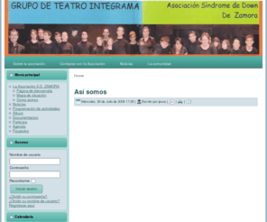 downzamora.es: Así somos
Joomla! - el motor de portales dinámicos y sistema de administración de contenidos
