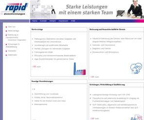 rapid-dienstleistungen.org: Rapid Personal Leasing GmbH
Starke Lsungen mit starken Mitarbeitern