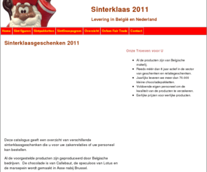 sinterklaasgeschenken.be: Sinterklaasgeschenken Sinterklaaspakketten
Sinterklaasgeschenken voor uw personeel of als relatiegeschenk