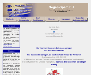 gegen-spam.com: keine-werbeanrufe.de
