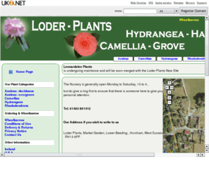 leonardsleeplants.com: Loder Plants
Rhododendrons, Azaleas, Camellias and Hydrangeas, Loder Plants aim is to promote and educate, so that these beautiful plants are grown and appreciated by all