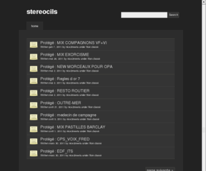 stereocils.com: stereocils
