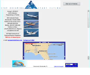 flugtraining-florida.com: Flugtraining in Florida - Georg A. Schulz, Brooksville, FL, U.S.A.
Flugtraining in Florida - Georg A. Schulz, Safety Harbor, U.S.A.