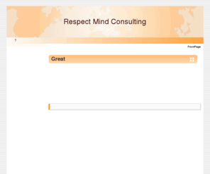 respect-mind.com: Respect Mind Consulting
Greatな会社を共に目指す！ランチェスター戦略、マインドマップ、元気な組織づくり、メンタリングで、キラリと輝く未来を目指しています。