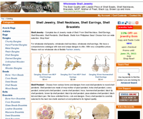 shellmadejewelry.com: Shell made Jewelry
All Natural Shell Jewelry from Necklace Chokers Dangling Earrings Belts Bracelets